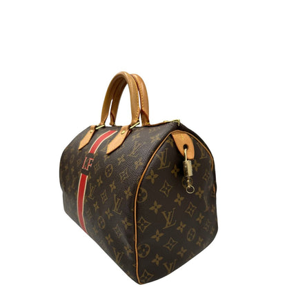 lato  Speedy Louis Vuitton monogram nella misura 30, di lusso, originale, ottime condizioni, usato. 