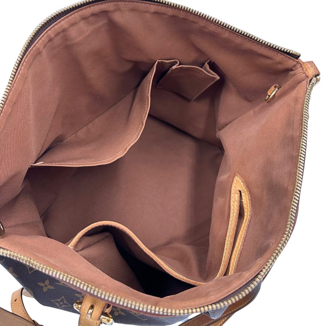 Borsa LV Palermo in tela monogram nella versione GM, di lusso, originale, ottime condizioni, usata.