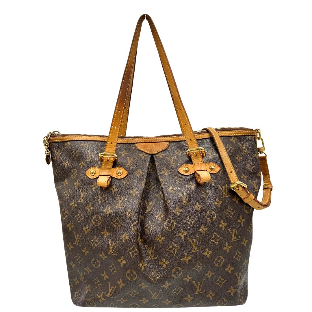 Borsa LV Palermo in tela monogram nella versione GM, di lusso, originale, ottime condizioni, usata.