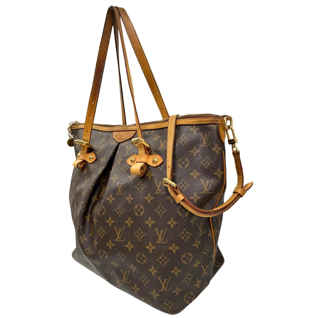 Borsa LV Palermo in tela monogram nella versione GM, di lusso, originale, ottime condizioni, usata.