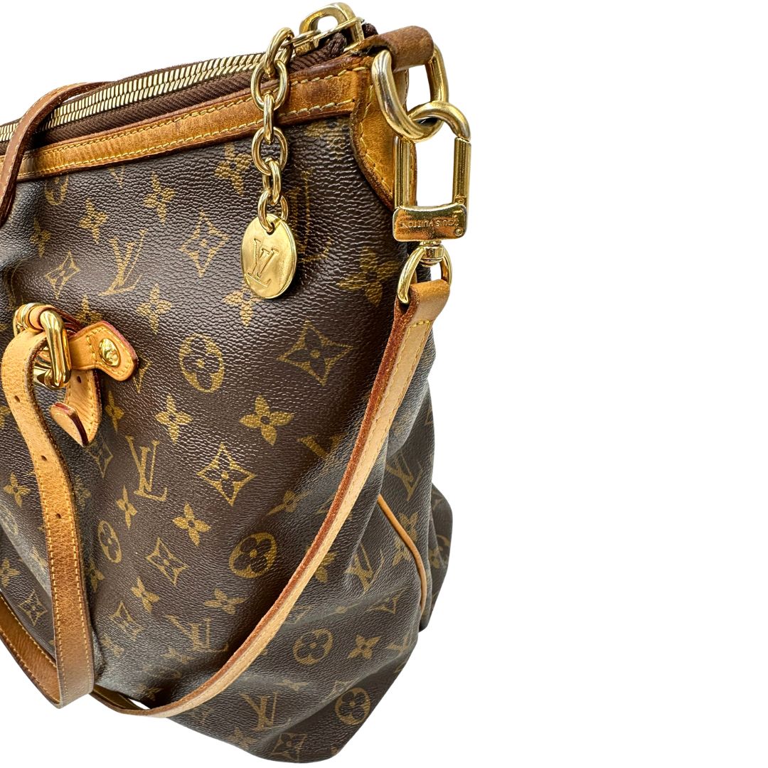Borsa LV Palermo in tela monogram nella versione GM, di lusso, originale, ottime condizioni, usata.