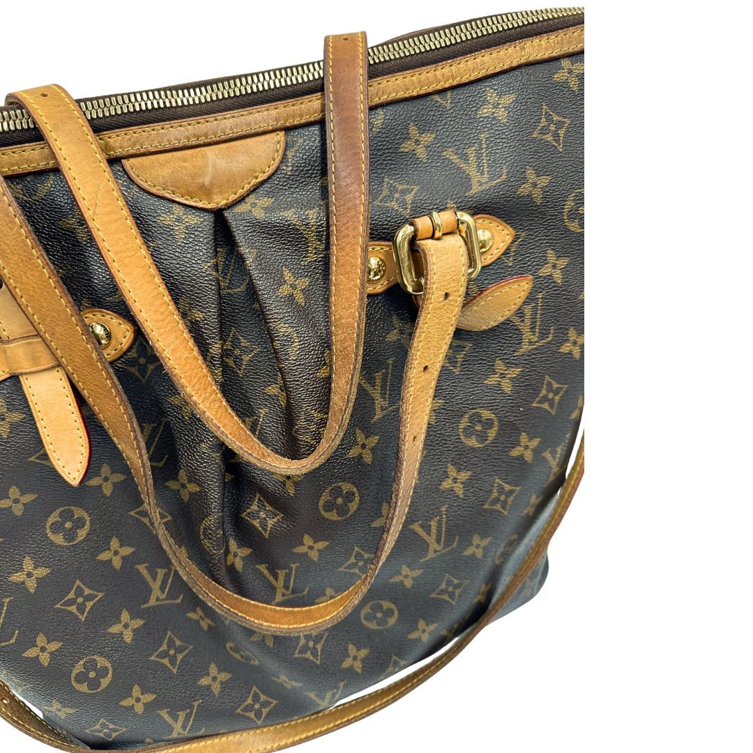 Borsa LV Palermo in tela monogram nella versione GM, di lusso, originale, ottime condizioni, usata.