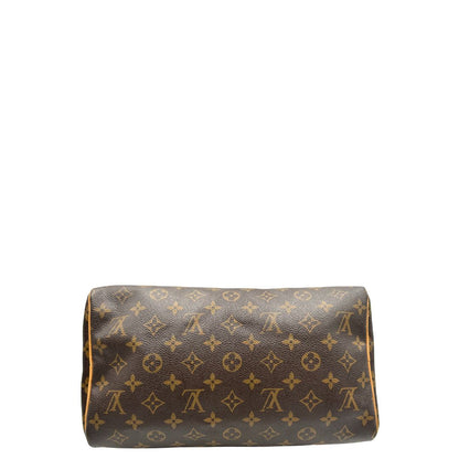Base, Speedy Louis Vuitton monogram nella misura 30. Originale, usato, di lusso, in ottime condizioni.