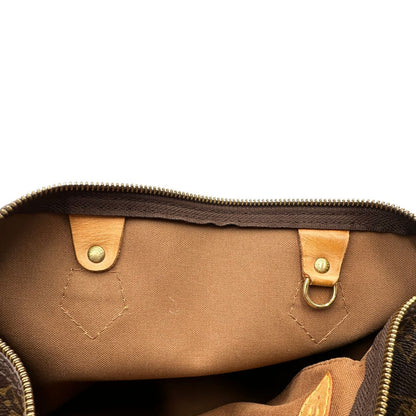Interno, Speedy Louis Vuitton monogram nella misura 30. Originale, usato, di lusso, in ottime condizioni.