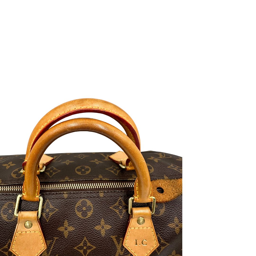 Manci, Speedy Louis Vuitton monogram nella misura 30. Originale, usato, di lusso, in ottime condizioni.