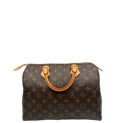 Retro, Speedy Louis Vuitton monogram nella misura 30. Originale, usato, di lusso, in ottime condizioni.