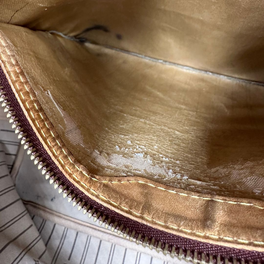 interno Neverfull nella versione GM in canvas monogram, di lusso, originale, ottime condizioni, usata 
