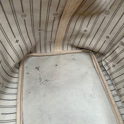 interno Neverfull nella versione GM in canvas monogram, di lusso, originale, ottime condizioni, usata 