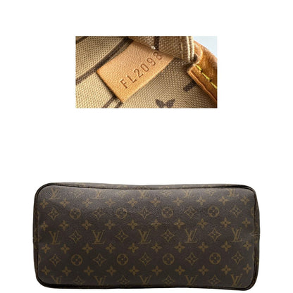 base Neverfull nella versione GM in canvas monogram, di lusso, originale, ottime condizioni, usata 
