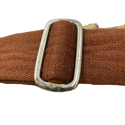 Tracolla, Cartella Burberry in canvas trama tartan con finiture in pelle marroni. Originale, usata, di lusso, in ottime condizioni.