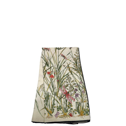  Foulard Gucci in 100 % seta con trama floreale, di lusso, originale, ottime condizioni.