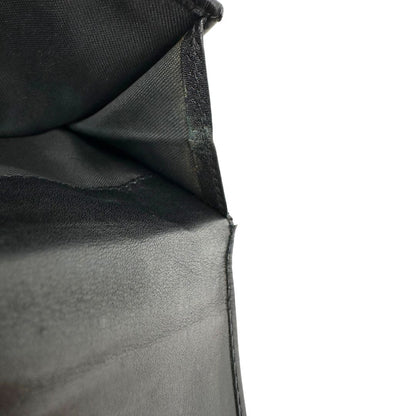Portafoglio Fendi nero trama Zucchino, di lusso, originale, ottime condizioni, usato