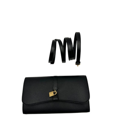  Borsa Stella McCartney in pelle vegana nera, indossabile a mano o a tracolla, di lusso, originale, eccellenti condizioni.