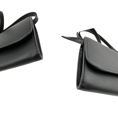 angoli  Borsa Stella McCartney in pelle vegana nera, indossabile a mano o a tracolla, di lusso, originale, eccellenti condizioni. 
