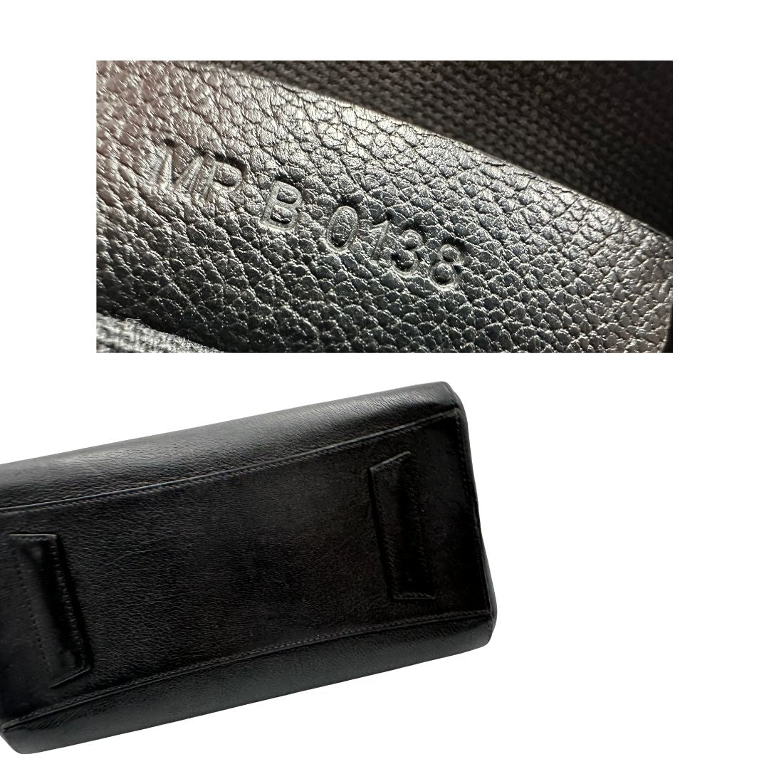 base Antigona Givenchy in pelle martellata nera nella misura piccola, di lusso, originale, ottime condizioni, usata. 