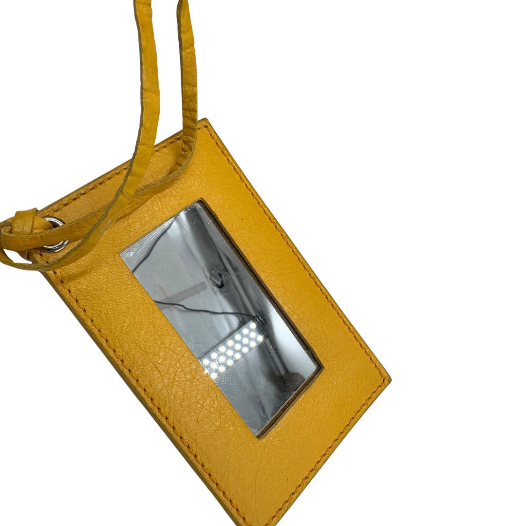 Borsa City Balenciaga gialla