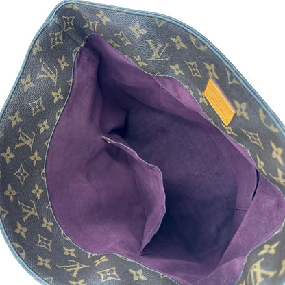 interno Borsa Mélie LV in canvas monogram, munita di un manico singolo e una tracolla amovibile e regolabile, di lusso, originale, ottime condizioni, usata.
