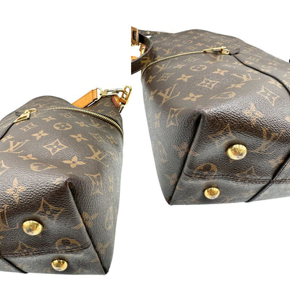 angoli Borsa Mélie LV in canvas monogram, munita di un manico singolo e una tracolla amovibile e regolabile, di lusso, originale, ottime condizioni, usata. 