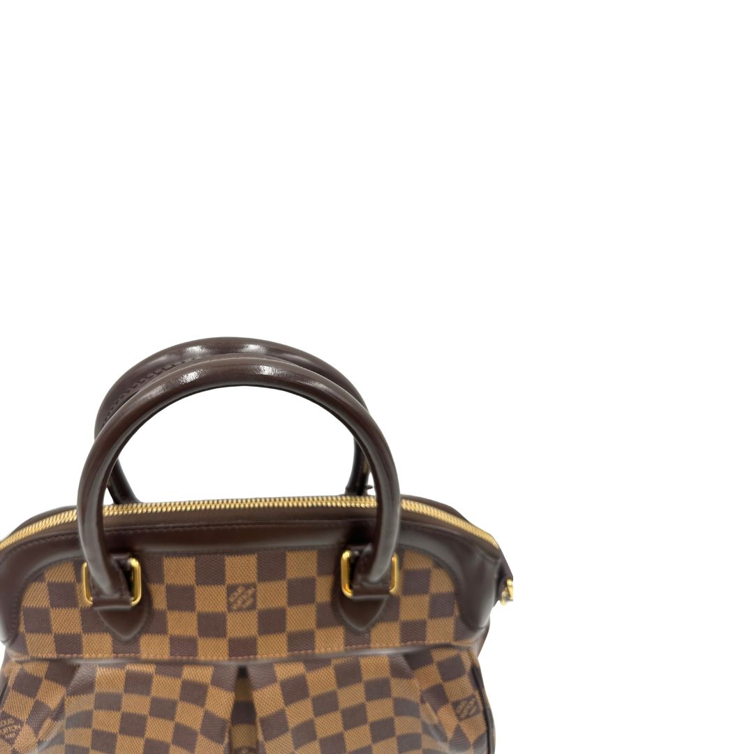 Manci, Borsa LV in canvas Damier Ébène nella versione MM. Originale, usata, di lusso, in ottime condizioni.