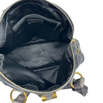 interno Borsa Muse Saint Laurent trama animalier, di lusso, originale, ottime condizioni, usata.