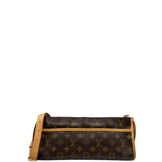 front Borsa LV in canvas monogram e finiture in vacchetta naturale, di lusso, originale, ottime condizioni, usato, originale.