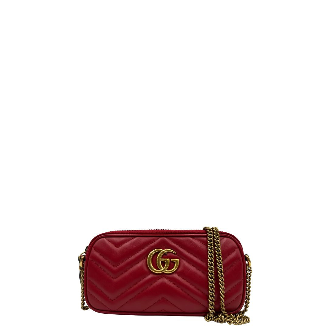  Borsa a tracolla Gucci Marmont nella versione mini