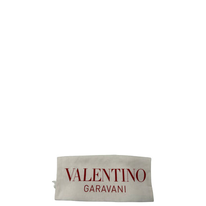 Charm portamonete Valentino Garavani in pelle rosa, di lusso, originale, eccellenti condizioni, usato.