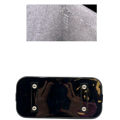 base Alma in pelle vernis epi nera nella versione PM, di lusso, originale, ottime condizioni, usata. 