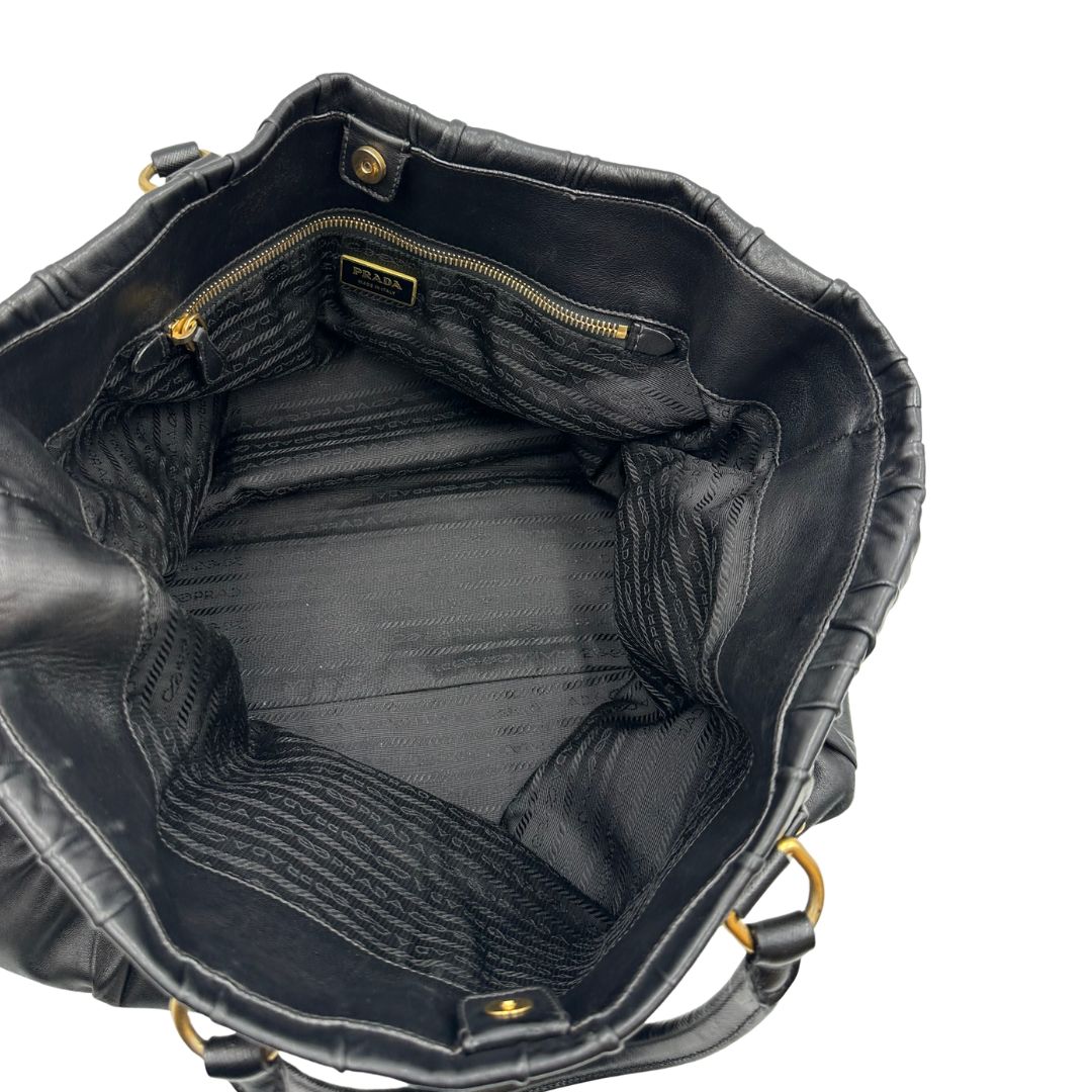 Borsa Prada gaufré