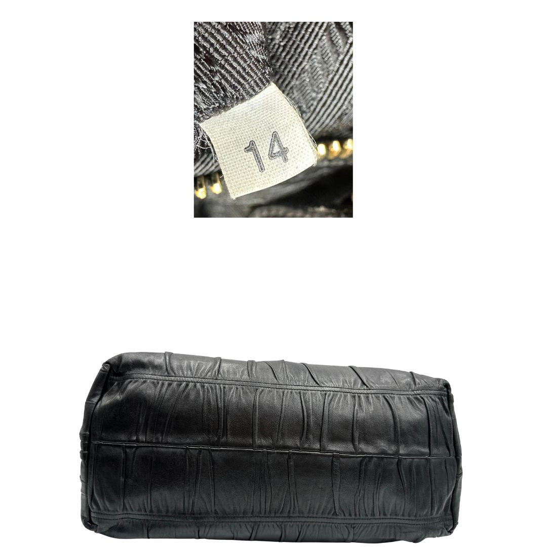 Borsa Prada gaufré