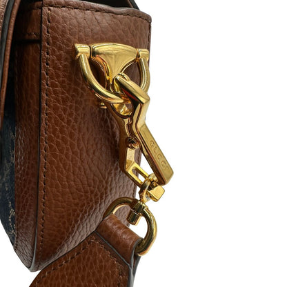 Borsa Gucci Horsebit in tessuto denim nella versione piccola, di lusso, originale, ottime condizioni, usata. 