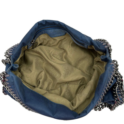 Borsa Falabella nella versione fold over tote effetto slavato, di lusso, originale, ottime condizioni, usata.