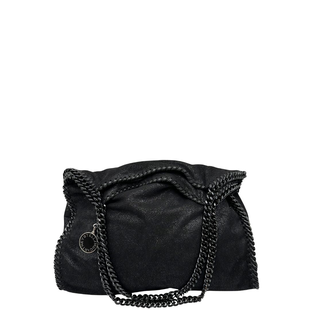 Borsa Falabella nella versione fold over tote, realizzata in shaggy dear, di lusso, originale, ottime condizioni, usata.