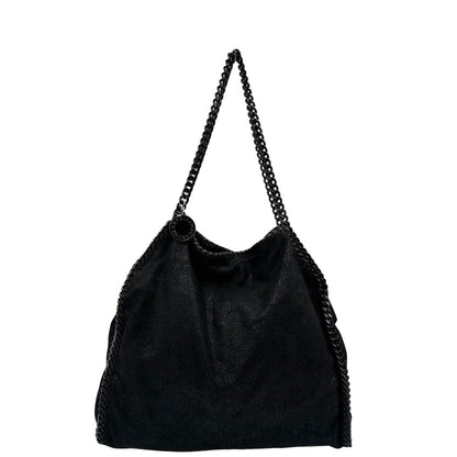 front Borsa Falabella nella versione fold over tote, realizzata in shaggy dear, di lusso, originale, ottime condizioni, usata. 