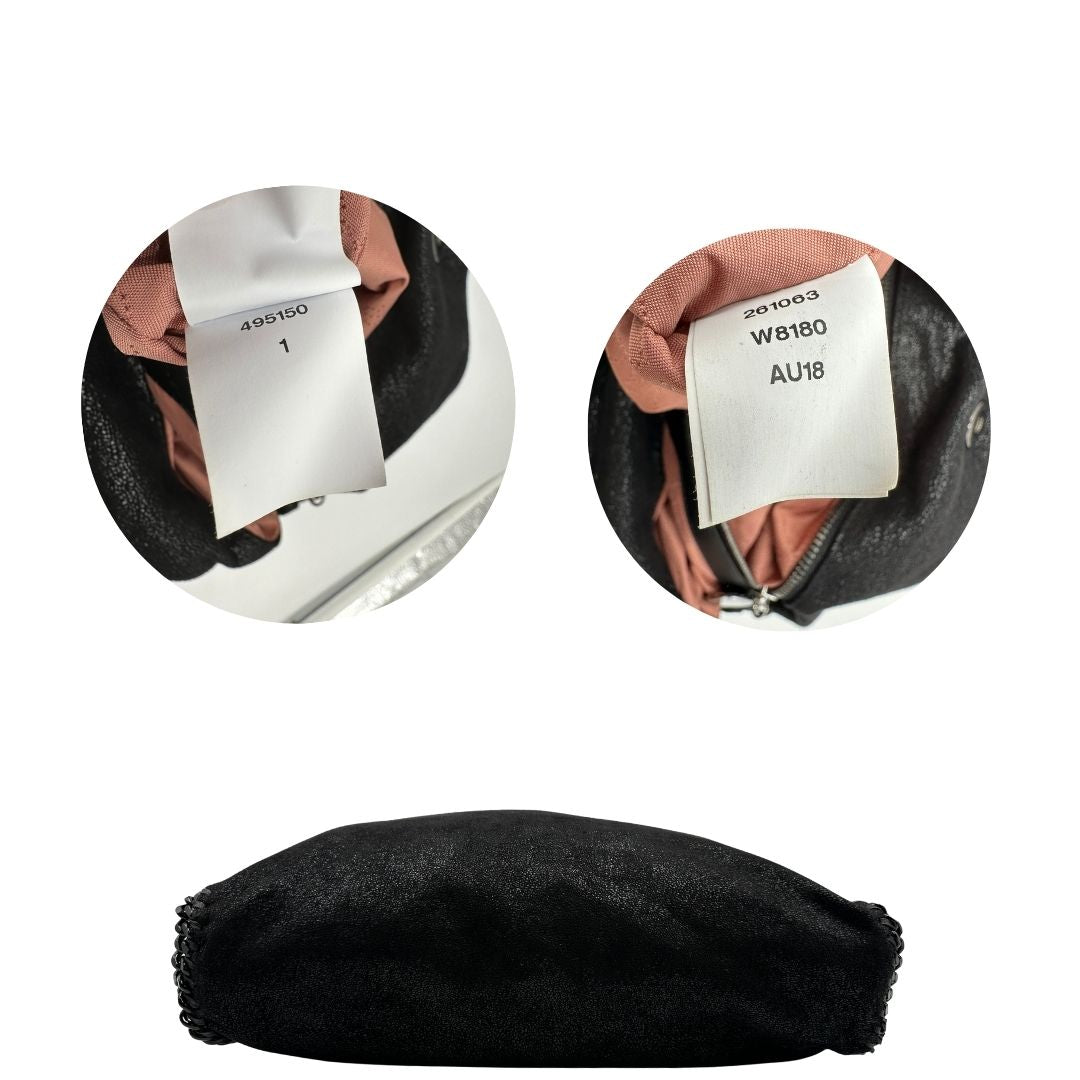 base Borsa Falabella nella versione fold over tote, realizzata in shaggy dear, di lusso, originale, ottime condizioni, usata. 