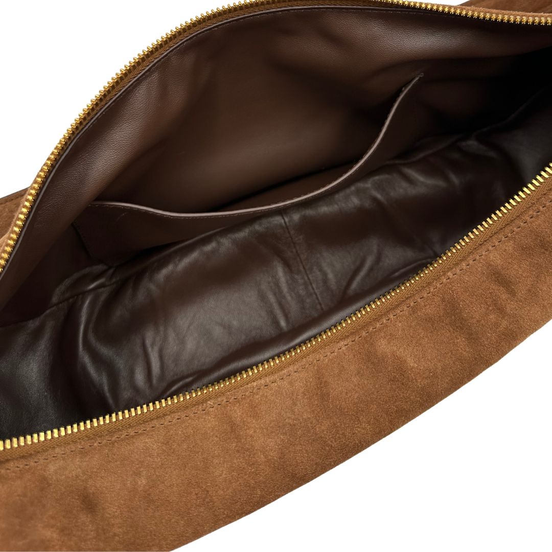 Demi-Lune Prada marrone