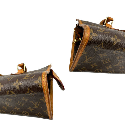 Borsa LV in canvas monogram e finiture in vacchetta naturale, di lusso, originale, ottime condizioni.