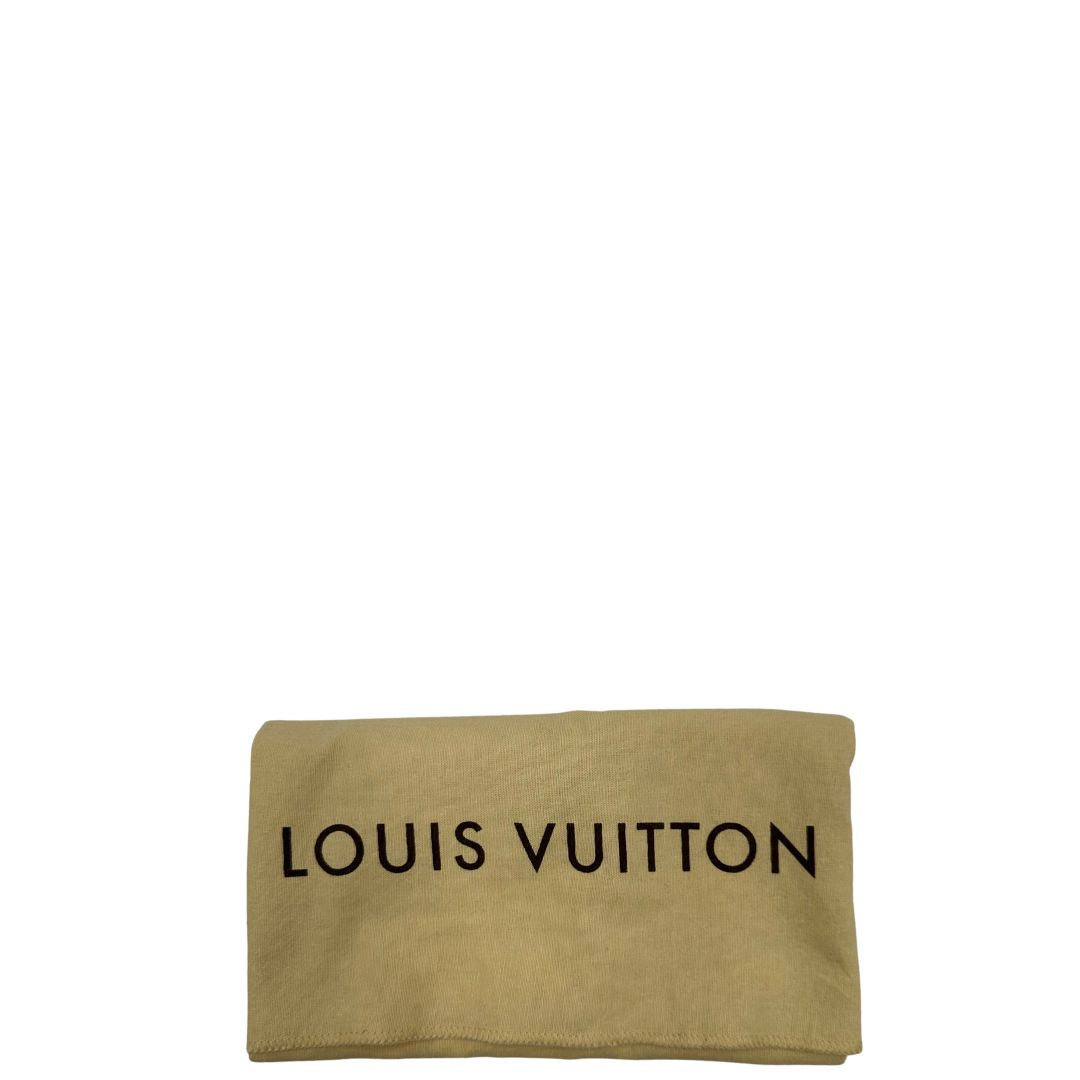 dustbag  Borsa LV in canvas monogram e finiture in vacchetta naturale, di lusso, originale, ottime condizioni.