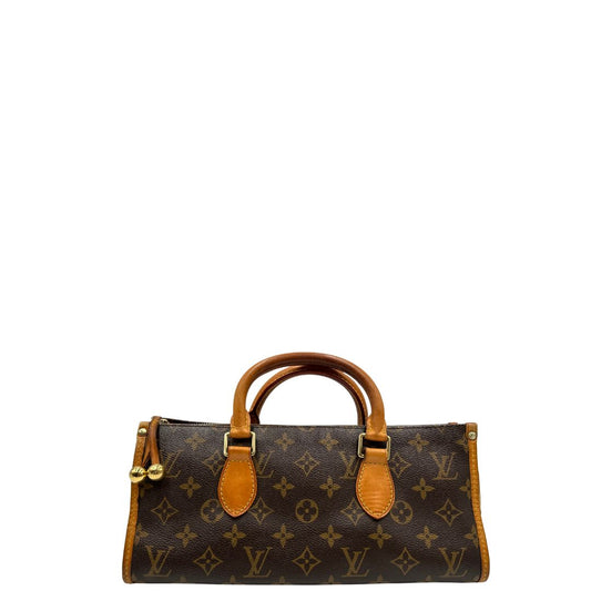 front Borsa LV in canvas monogram e finiture in vacchetta naturale, di lusso, originale, ottime condizioni. 
