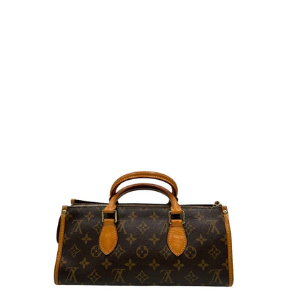 retro Borsa LV in canvas monogram e finiture in vacchetta naturale, di lusso, originale, ottime condizioni. 