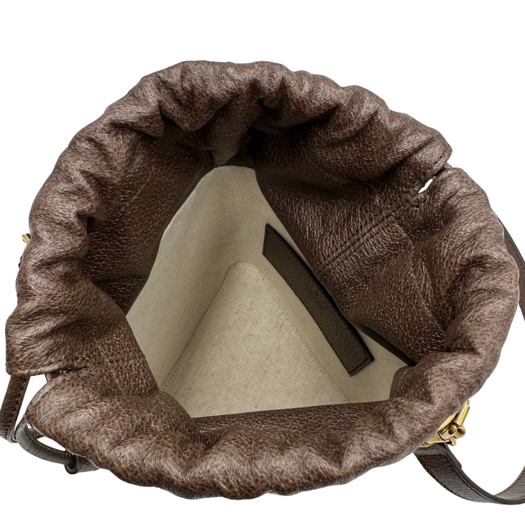Secchiello Gucci mini triangular Ophidia