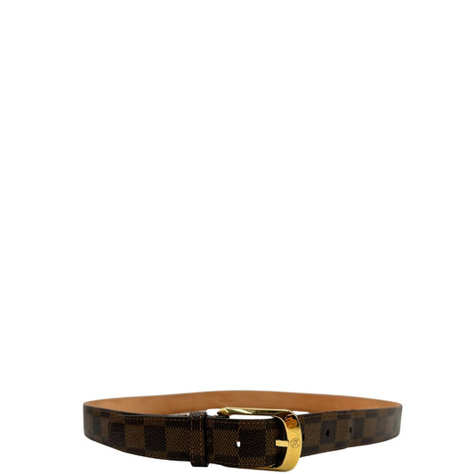 Cintura LV in canvas Damier Ébène, di lusso, originale, ottime condizioni, usata.