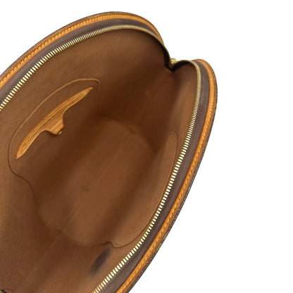 interno  Borsa LV Ellipse in canvas monogram e finiture in vacchetta naturale, nella versione a spalla, di lusso, originale, ottime condizioni, usata. 