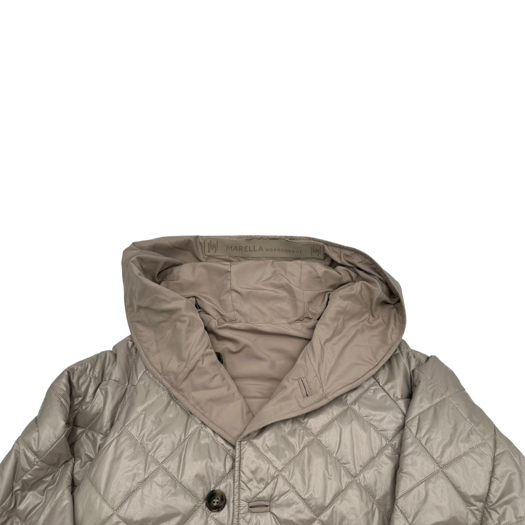 Piumino reversibile Marella beige