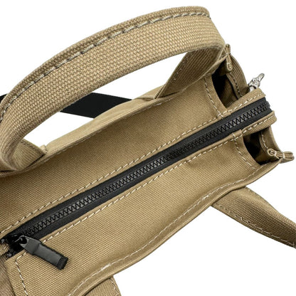 manici Borsa Marc Jacobs in tessuto verde nella versione small, di lusso, originale, eccellenti condizioni. 