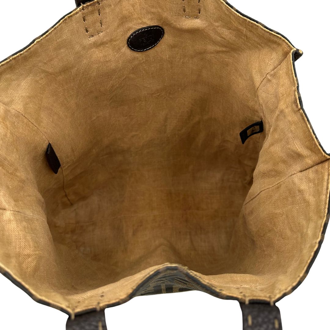 Sac Plat Fendi zucca