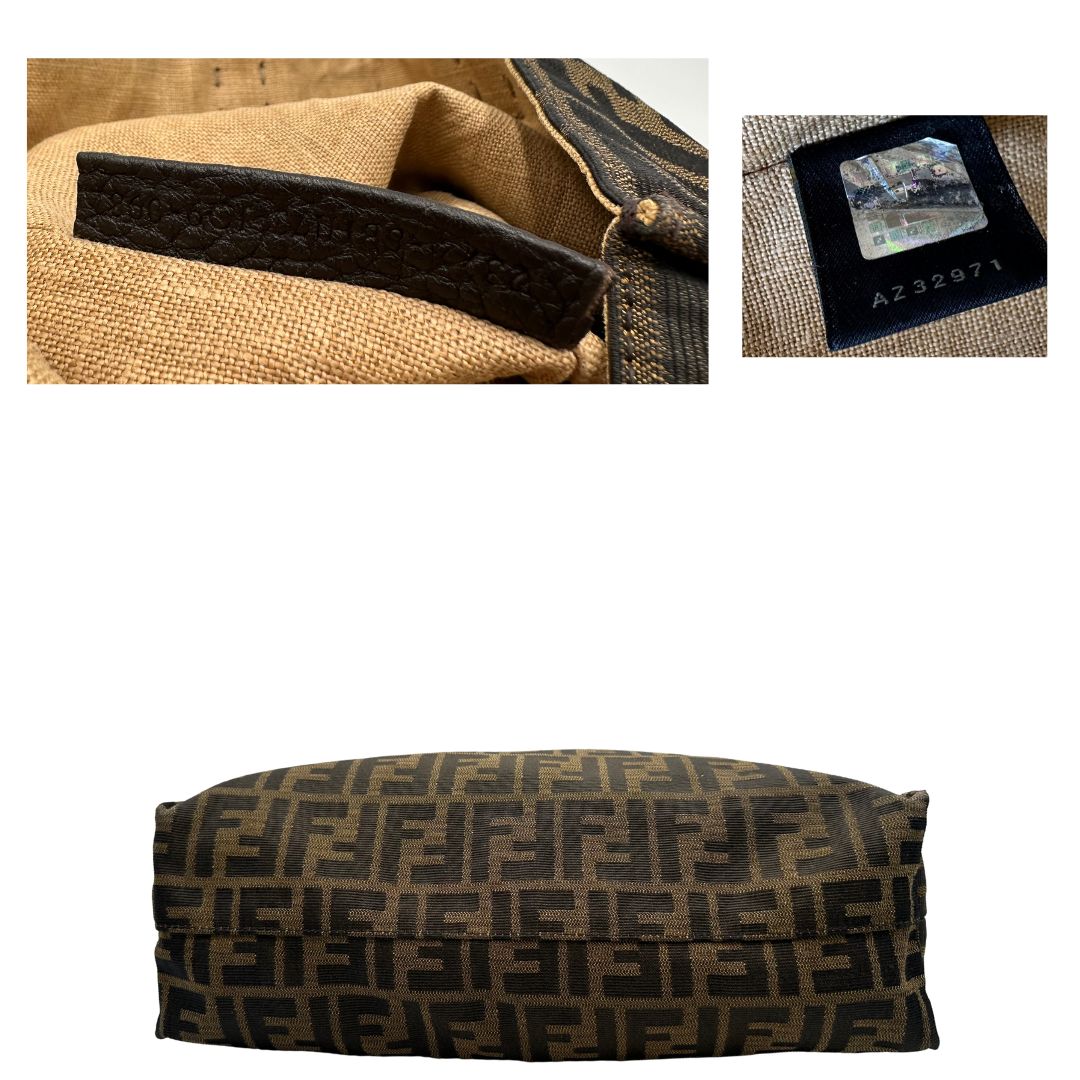 Sac Plat Fendi zucca