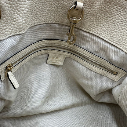 Borsa Gucci Soho avorio