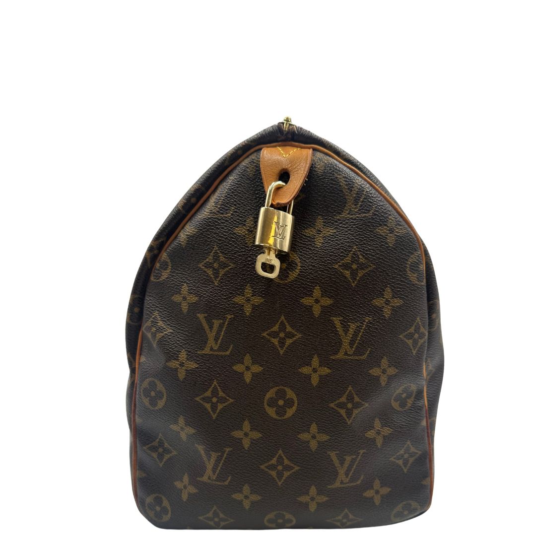 Speedy Louis Vuitton in canvas marrone monogram nella misura 40, di lusso, originale, ottime condizioni, usato.