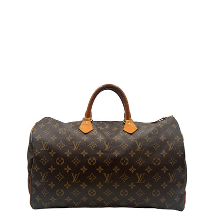front Speedy Louis Vuitton in canvas marrone monogram nella misura 40, di lusso, originale, ottime condizioni, usato.